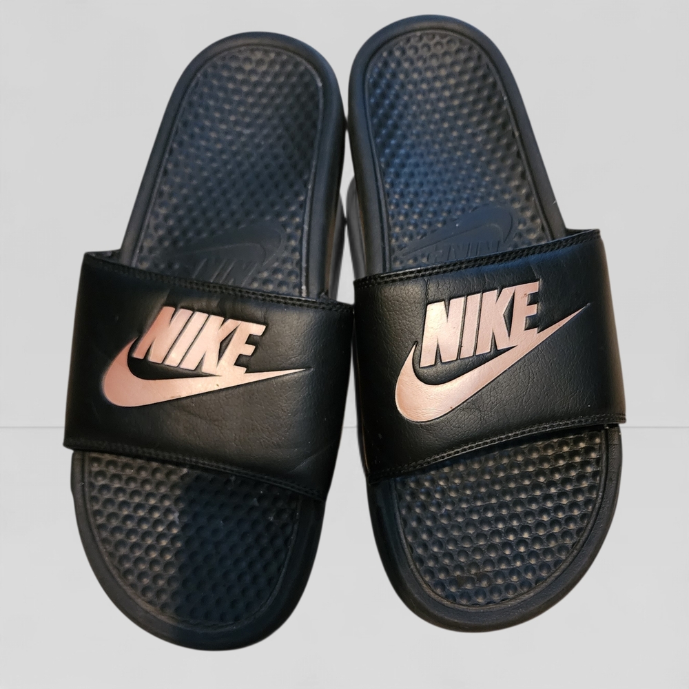Nike Black Slide Sandals